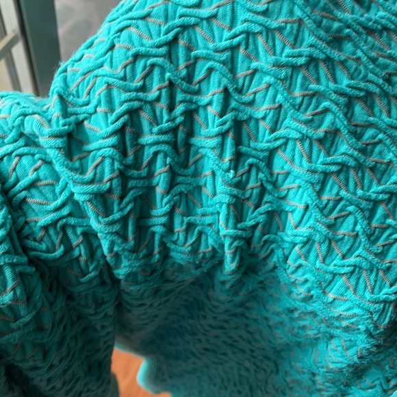 TIANELLO by STEVE BARRAZA Turquoise/Aqua Dress M - Picture 4 of 9